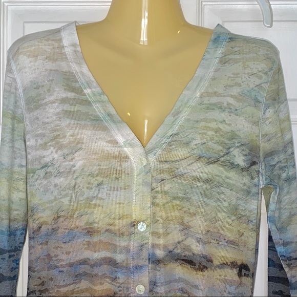 Coldwater Creek lightweight cardigan Sz S - Picture 2 of 5